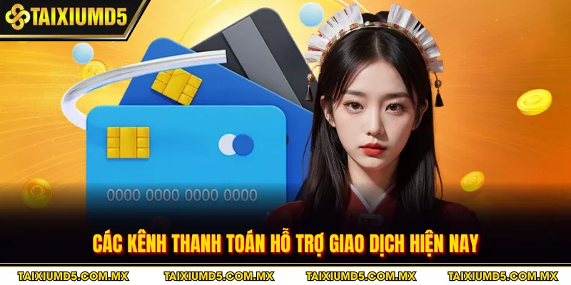 Các kênh thanh toán hỗ trợ giao dịch hiện nay
